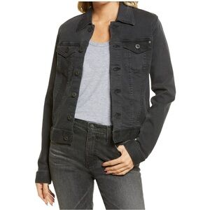 AG Adriano Goldschmied Robyn Crop Denim Jacket